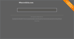 Desktop Screenshot of 99secretlicks.com